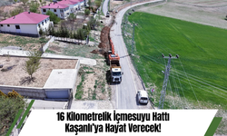 16 Kilometrelik İçmesuyu Hattı Kaşanlı’ya Hayat Verecek!