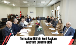 Tomsuklu OSB’nin Yeni Başkanı Mustafa Buluntu Oldu