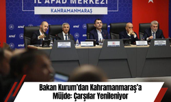 Bakan Kurum’dan Kahramanmaraş’a Müjde: Çarşılar Yenileniyor