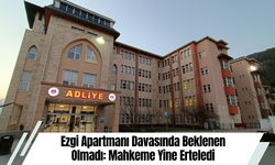 Ezgi Apartmanı Davasında Beklenen Olmadı: Mahkeme Yine Erteledi
