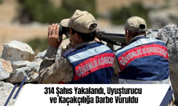 314 Şahıs Yakalandı, Uyuşturucu ve Kaçakçılığa Darbe Vuruldu