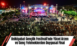 Onikişubat Gençlik Festivali'nde Yücel Arzen ve Genç Yeteneklerden Duygusal Final