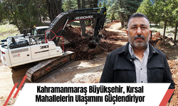Kahramanmaraş Büyükşehir, Kırsal Mahallelerin Ulaşımını Güçlendiriyor