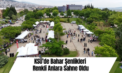 KSÜ’de Bahar Şenlikleri Renkli Anlara Sahne Oldu