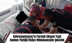 Kahramanmaraş’ta Parmak Sıkışan Yaşlı Kadının Yüzüğü İtfaiye Müdahalesiyle Çıkarıldı