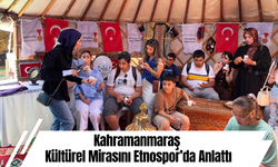 Kahramanmaraş Kültürel Mirasını Etnospor’da Anlattı
