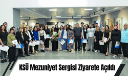 KSÜ Mezuniyet Sergisi Ziyarete Açıldı