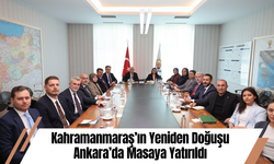 Kahramanmaraş’ın Yeniden Doğuşu Ankara’da Masaya Yatırıldı