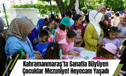 Kahramanmaraş’ta Sanatla Büyüyen Çocuklar Mezuniyet Heyecanı Yaşadı