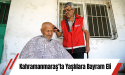 Kahramanmaraş’ta Yaşlılara Bayram Eli