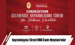 Bayramlaşma Töreni Milli İrade Meydanı’nda!