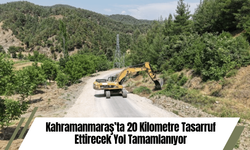 Kahramanmaraş’ta 20 Kilometre Tasarruf Ettirecek Yol Tamamlanıyor