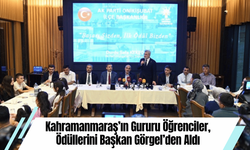 Kahramanmaraş’ın Gururu Öğrenciler, Ödüllerini Başkan Görgel’den Aldı