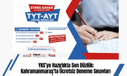YKS’ye Hazırlıkta Son Düzlük: Kahramanmaraş'ta Ücretsiz Deneme Sınavları