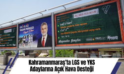 Kahramanmaraş’ta LGS ve YKS Adaylarına Açık Hava Desteği