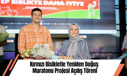 Kırmızı Bisikletle Yeniden Doğuş Maratonu Projesi Açılış Töreni