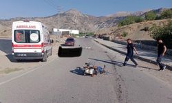 Kamyonetle Çarpışan Motosiklet Sürücüsü Öldü