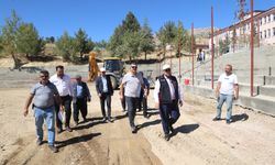 Baydemirli Güreş Sahası Çalışmaları Tüm Hızıyla Devam Ediyor