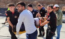 Kahramanmaraş’ta İnşaatta Dehşet! Demir Saplandı