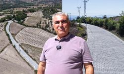 Andırın Kıllılar Mevkii Kilit Parke ile Modernleşti