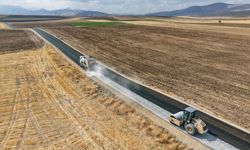 Afşin’de 9 Mahalleyi Birbirine Bağlayan Yol Yenilendi