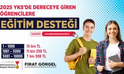 Kahramanmaraş’tan YKS Başarısına Özel 15 Bin TL Destek