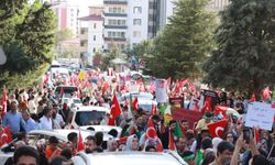Kahramanmaraş’tan Gazze’ye Binlerce Destek Yürüyüşü