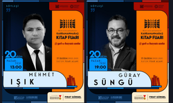 Mehmet Işık ve Güray Süngü, Kahramanmaraş Kitap Fuarı’nda Sahne Alacak