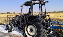 Kahramanmaraş’ta Traktör Yangını Korkuttu