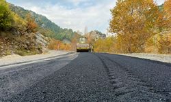 Andırın’a Ulaşımı 20 Kilometre Kısaltan Arterde Son Çalışmalar Yapılıyor