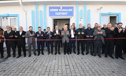 Sümer Mahallesi’ne Taziyeevi Kazandırıldı, Törenle Hizmete Açıldı