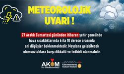 Soğuk Hava Uyarısı; Don ve Buzlanmaya Karşı Dikkat!