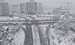 Kahramanmaraş’ta Kar Yağışı Nedeniyle Yollar İçin Yoğun Mesai