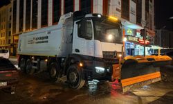 Kahramanmaraş'ta Kuzey İlçelerinde Kar Nöbeti