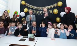 Onikişubat’ta Hem Karne Sevinci Hem Doğum Günü Heyecanı Yaşandı