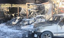 Konteynerde Çıkan Yangın Park Halindeki Araca Sıçradı