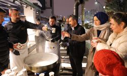 Kahramanmaraş’ta Alpedo’dan 1 Ton Sıcak Salep İkramı