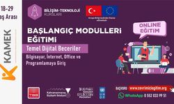 KAMEK’ten Gençlere Uluslararası Destekli Dijital Eğitim