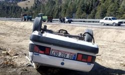 Kahramanmaraş Andırın’da Otomobil Takla Attı: 1 Kişi Yaralandı