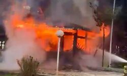 Kahramanmaraş'ta Korkutan Baraka Yangını!