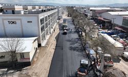 Büyükşehir, Toptancılar Sitesi Yollarını Yeniliyor