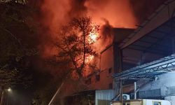 Kahramanmaraş’ta Ahşap Atölyesinde Yangın