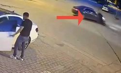 Kahramanmaraş'ta 16 Yaşındaki Çocuğun Ağır Yaralandığı Kaza Kamerada