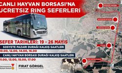 Canlı Hayvan Borsası’na Ücretsiz Ring Seferleri Başlıyor