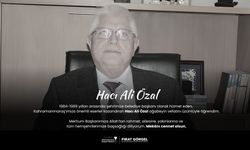Başkan Görgel’den Hacı Ali Özal İçin Taziye Mesajı