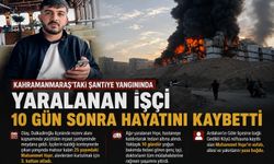 Kahramanmaraş'taki Şantiye Yangınında İşçi Öldü