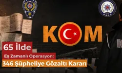 65 İlde Eş Zamanlı Mali Suç Operasyonu: 346 Şüpheli Gözaltında
