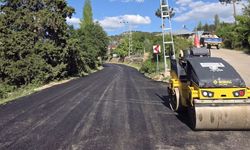 Büyükşehir, Göksun’da Yol Yatırımlarını Artırarak Sürdürüyor