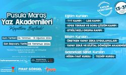 Pusula Maraş Yaz Akademileri’ne Kayıtlar Başladı