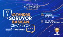 Vatandaşlar Soruyor Başkan Görgel Cevaplıyor